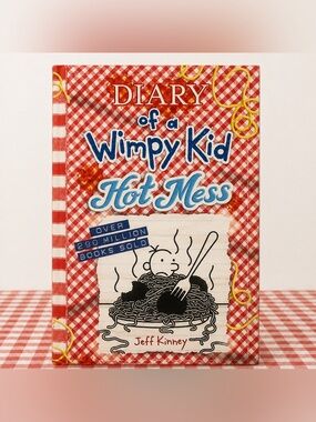 Diary of a Wimpy Kid: Hot Mess — Red Checkered Kids Book by Jeff Kinney